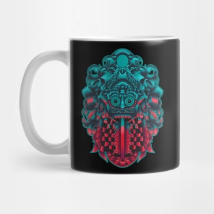 Barong Balinese with neon color Mug